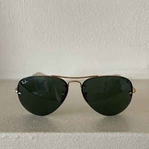 RayBan Aviators with case